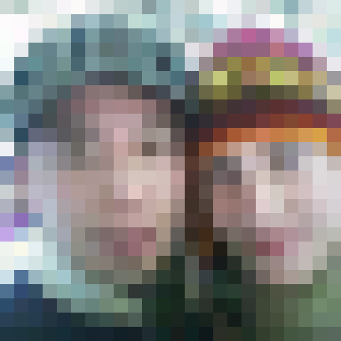 Kenken and Joa together on a train